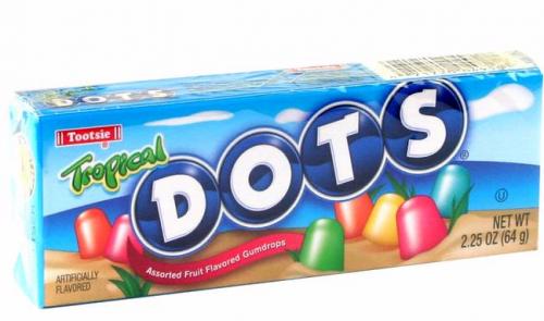 Dots Tropical 64g Coopers Candy