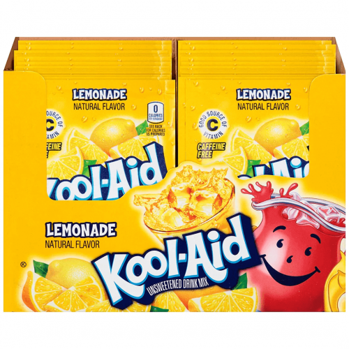 Kool-Aid Soft Drink Mix - Lemonade x 48st (hel lda) Coopers Candy