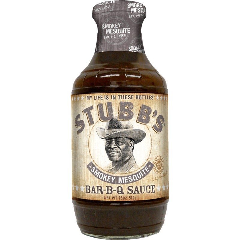 Stubbs Smokey Mesquite BBQ Sauce 510g