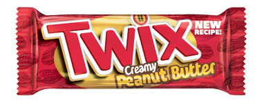 Twix Creamy Peanut Butter 47.6g