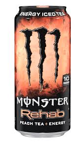 Monster Rehab Peach 473ml