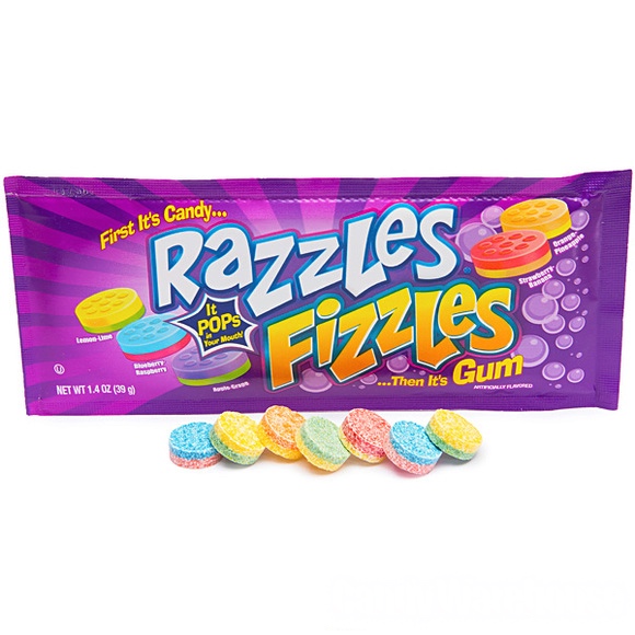 Razzles Fizzles 39g