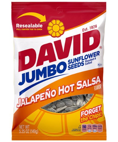 Davids Sunflower Seeds Jalapeno 149g