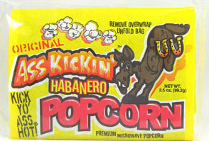 Ass Kickin Habanero Popcorn