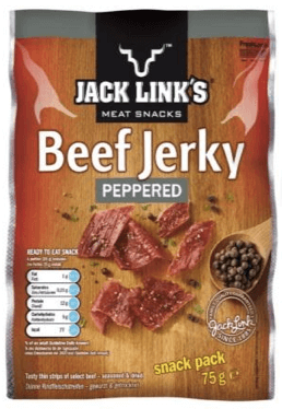 Jack Links Beef Jerky Peppered 12x70gram