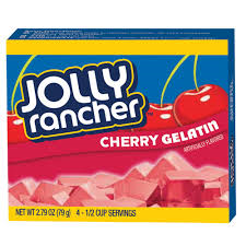 Jolly Rancher Gelatin Cherry