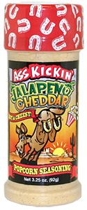 Ass Kickin Jalapeno Cheddar Popcorn Seasoning
