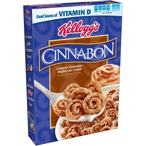 Kelloggs Cinnabon Cereal