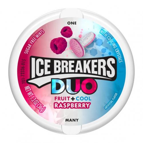 IceBreakers DUO Raspberry Mints 36g Coopers Candy