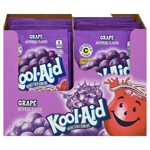 Kool-Aid Soft Drink Mix - Grape x 48st (hel lda) Coopers Candy